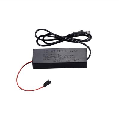 China Electronic Products WS 24W Input AC 100-240V Output 12V DC Factory Power Adapter Constant Current For LED Strip for sale