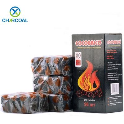 China Hookah / Madden Hot-selling smokeless&odorless round black charcoal for hookah / shisha for sale