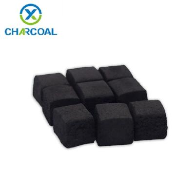 China Wholesale Pure Cube Food Portable Charcoal Powder Shisha Smoking Bamboo Hookah Smokeless for sale