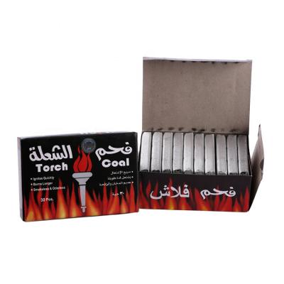 China Health Sale YXSS8809 Health Bamboo Silver Hot Natural Fast Burning Stick Charcoal Long Burning Time for sale