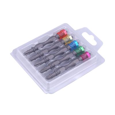 China Durable Magnetic Screwdriver Bits Cheap Color Screwdriver Bit Cross Wind Multifunctional Screwdriver Bits for sale