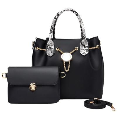 China Lady Handbag Sets 2 Piece Women Bags 2 in 1 Sweet Lady Manufacturers Wholesale Bags for Women for sale