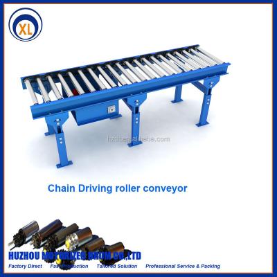 China Double Chain Oil Resistant Better Price Driving Double Sprocket Spur Roller Conveyor Made In China for sale