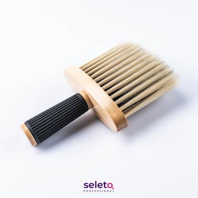 China Child Salon Home+ Custom Hair Detangler Wooden Handle Comb Shaving Eco Detangle Brush for sale