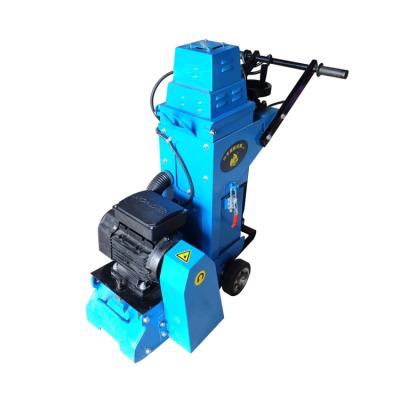 China professional handheld new scarifier concrete surface floor roughing machine for remove road line marking paint for sale