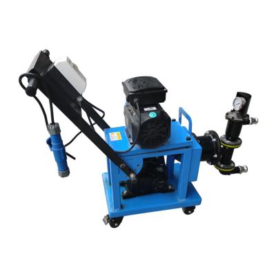 China Factory direct supply trailer concrete injection pump stationary electric grout pumps reversing drum mixer with from China for sale