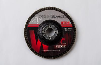 China Type 27 Abrasive Flap Discs With Zirconia Alumina Grain for sale