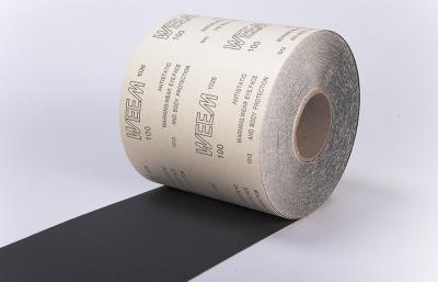 China Anti-Static 5O yards Silicon Carbide Sandpaper Abrasive Cloth Rolls For Floor Sanding for sale