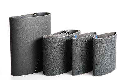 China WEEM Abrasives Silicon Carbide Sanding Belts , Bond Resin Over Resin for sale