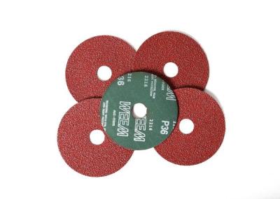 China Heavy Fiber Coated Abrasives Disc , Aluminum Oxide Grinding Wheel for sale