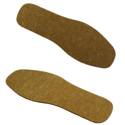 China China Manufacturer Warm Comfortable Polyester Felt Insole With Various Size for sale