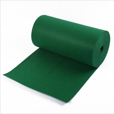 China Waterproof Colorful Felt Needle Fabric Nonwoven Polyester Felt Roll for sale