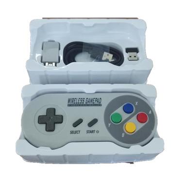 China Over 100 Hours Super Nintendo SNES Mini Game 2.4G Continuous Wireless Gamepad Controller for Nintendo SNES mini for sale