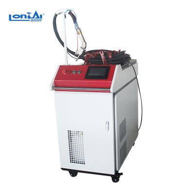 China Metal stainless steel 1kw 2.5kw 2kw fiber laser welding machine repair details handled welding machine for stainless steel aluminum for sale