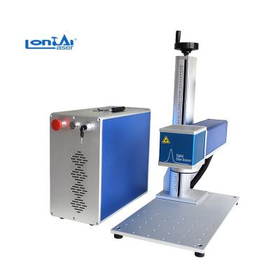 China Laser fiber laser engraver machine lazer spotting machine for jewelry metal ring silver plastic gold aluminum glasses for sale