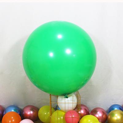 China Advertising Party 36 Toy Gift Toy Promotional Toy Inch Giant Macaron Color Latex Wedding Birthday Party Balloons for sale