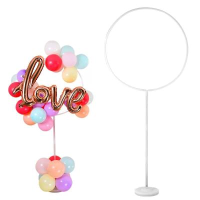 China New Decorative Balloon Baby Shower Wedding Decoration Balloons Round Circle Ring Balloon Arch Holder Birthday Party for sale