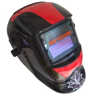 China 110mm*90mm*9mm Sunscreen Grinding Automatic Tarnishing Mascara Soldar d'Art Welding Helmet Goggles for sale