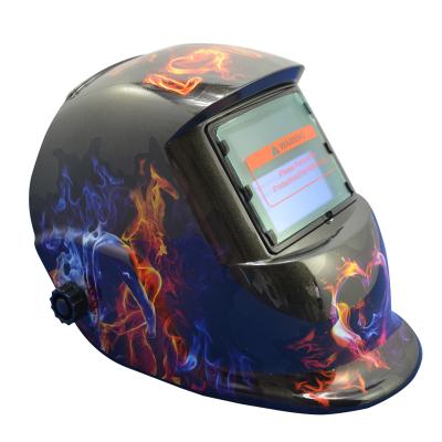 China 110mm*90mm*9mm Sunscreen Grinding Automatic Tarnishing Mascara Soldar d'Art Welding Helmet Goggles for sale