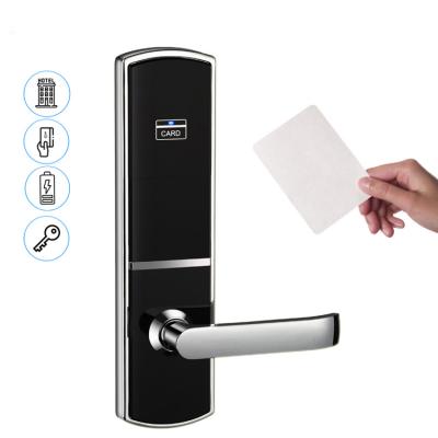 China Home/Apartment/Airbnb/Office Wifi Control Electronic Door Lock Digital RFID Card Smart Lock With Tuya Smart Life App for sale