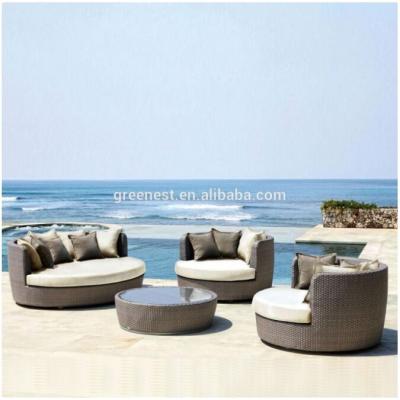 China 2022 Eco-freindly Wicker Outdoor Leisure Garden Egg Shaped Sofas for sale