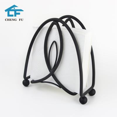 China Modern Professional Manufacturer Standing Table Desk Tissue Paper Holder for sale