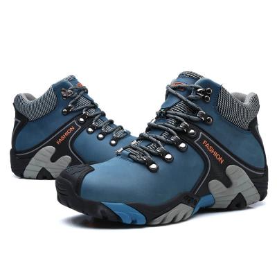 China Outdoor Waterproof Winter Men's Single Stainless Steel Climbing Tree Hiking Shoes For Outdoor Men for sale