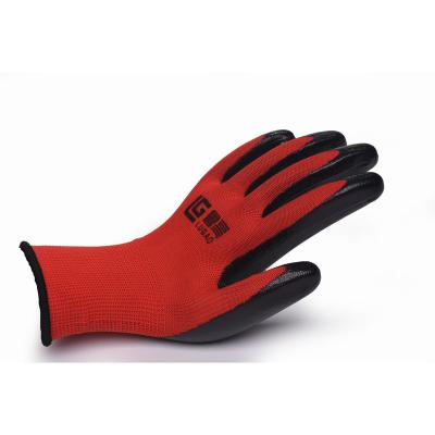 China China Hot Selling Anti-smash Breathable Fabric Thickened Safety Gloves For Men Worker Gardening for sale