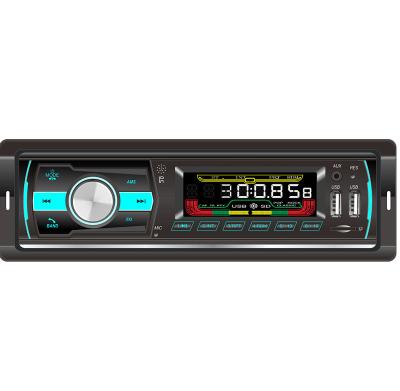 China 12V Car Stereo MP3 Player Car Stereo Auto Radio In-Dash 1-Din FM Aux. in receiver SD USB MP3 MMC WMA for sale