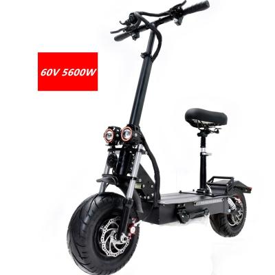 China HOT Selling Unisex Big Wheel 60v Dual Motor 85km/h Dual Motor Foldable Powerful Fast Adult 13inch Electric Scooter For Sale for sale