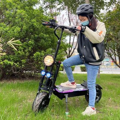 China 72V 30ah unisex big battery e scooter 4000watt*2 dual motor 13 big wheel 8000w 72v electric scooter xiaom fast 120km h wheel two inch tires for sale