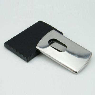 China Hot Selling Europe Stainless Steel Business Card Holder Case With Custom Logo for sale