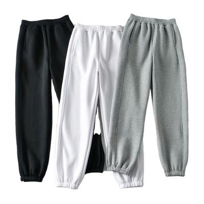 China Street Breathable High Quality Custom Style Waist Drawstring Solid Color Elastic Casual Jogging Pants for sale