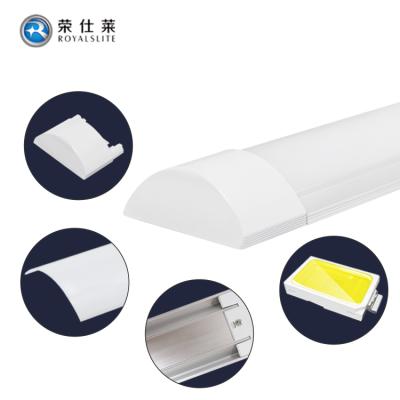 China Aluminum Alloy Led Batten Light Led Linear Light 20w 40w Led Flat Tube for sale