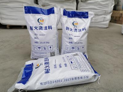 China Kookplaat Hoogtemperatuur gietijdig vuurvaste cement Explosiebestendige gietijdig brandbestendige cement Te koop