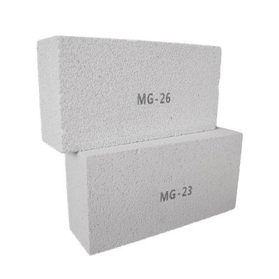 China MG26 MG28 Mullite Refractory Bricks JM23 JM26 Mullite Insulation Brick for sale