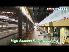 1400 degrees aluminum spalling-resistant high alumina refractory brick
