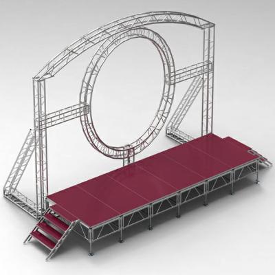 China Good quality 200*200mm lightweight truss for background aluminum truss for concert events for sale