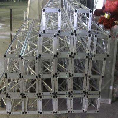 China Small Durable Aluminum Square Wedding Step Roof Decoration Bolt Truss For Sale for sale