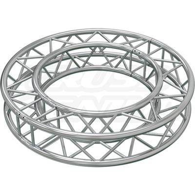 China Concert Customized Decorative Aluminum Circle Lighting Truss Used For Club Decoration for sale