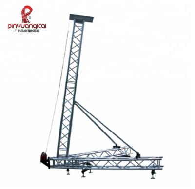 China Durable Aluminum Lighting And Line Array Speaker Truss For Hanging Speakers for sale