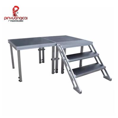 China High Quality Single Portable Non-slip Performance Top Deck Aluminum Folding Step for sale