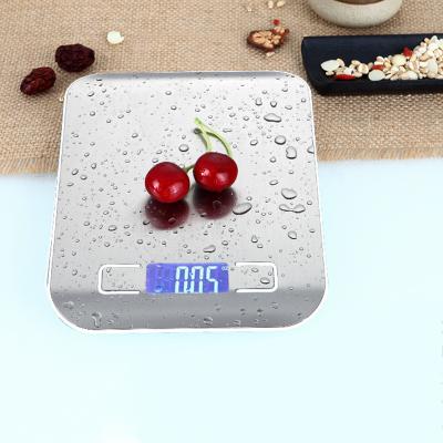 China Kitchen Measures 5Kg 10Kg Digital Kitchen Measures Electronic Digital Simple Style Kitchen Weight Scale for sale