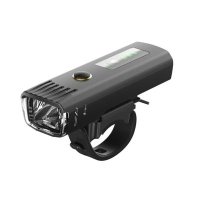 China Alloy+ABS USB Aluminum Bicycle Light Front Light Night Riding Glare Rechargeable Bicycle Headlight for sale