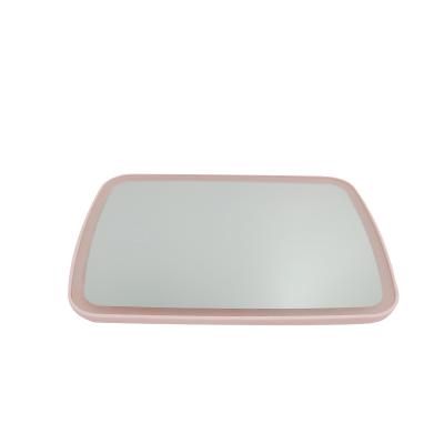 China LED Lighted Handheld Makeup Mirror Portable Foldable Beauty Mirror for sale