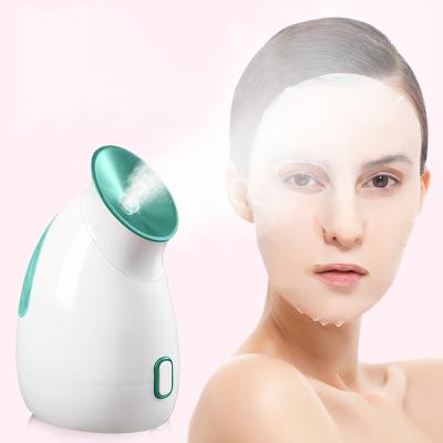 China 2021 Hot Selling Manual Nano Ionic Facial Steamer Moisturizer Face Spa Equipment Steamer Nano Ionic Facial Steamer for sale