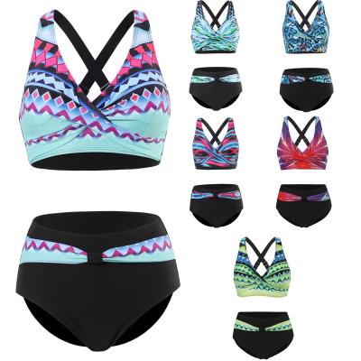 China Plus Size 2104 Swim Wear Beachwear Swim Wear Thong Beachwear Swimsuit Ribbed Mini Micro Bikini Set for sale