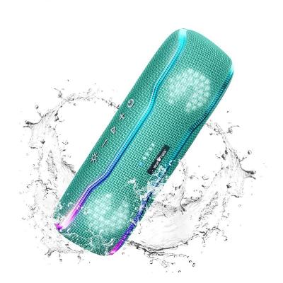 China Phone Function Bluetooth Speaker Increased Bass Portable Speaker With 24 Hours Playtime APP Control IPX7 Waterproof For Camping for sale