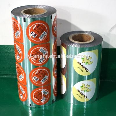 China Moisture Proof Customize Aluminum Foil Lid Film Sealing Roll Film For PP PE PS PET Cup Packaging for sale