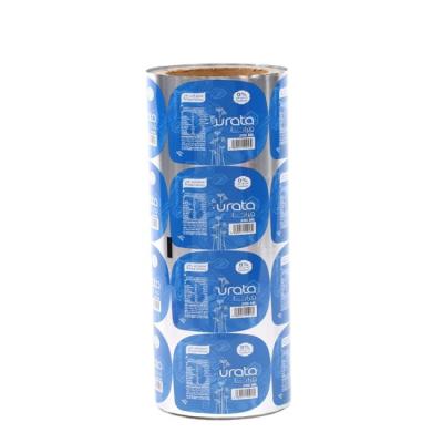 China Moisture Proof Cups Cover Roll Film Packaging Easy Seal Aluminum Foil Sealing Lids Roll For Plastic Cup for sale